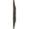 Ekena Millwork Bordeaux Ceiling Medallion (Fits Canopies up to 3 1/4"), 22 5/8"OD x 1 3/4"P, Stone Hearth Crackle CM22BOSHC - alternate 5